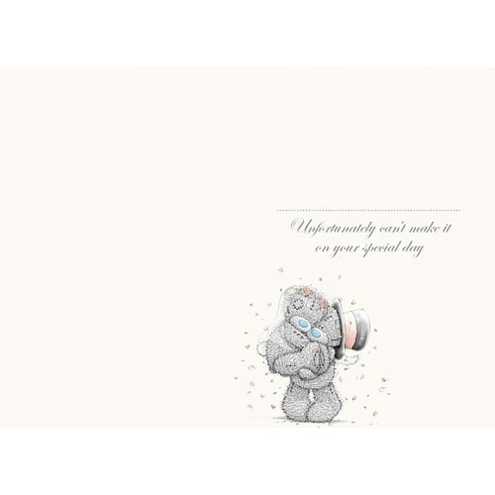 Wedding Regret Me to You Bear Card Extra Image 1